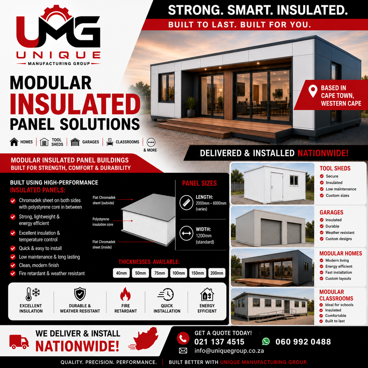 Modular Insulated Panel Solutions spec sheet