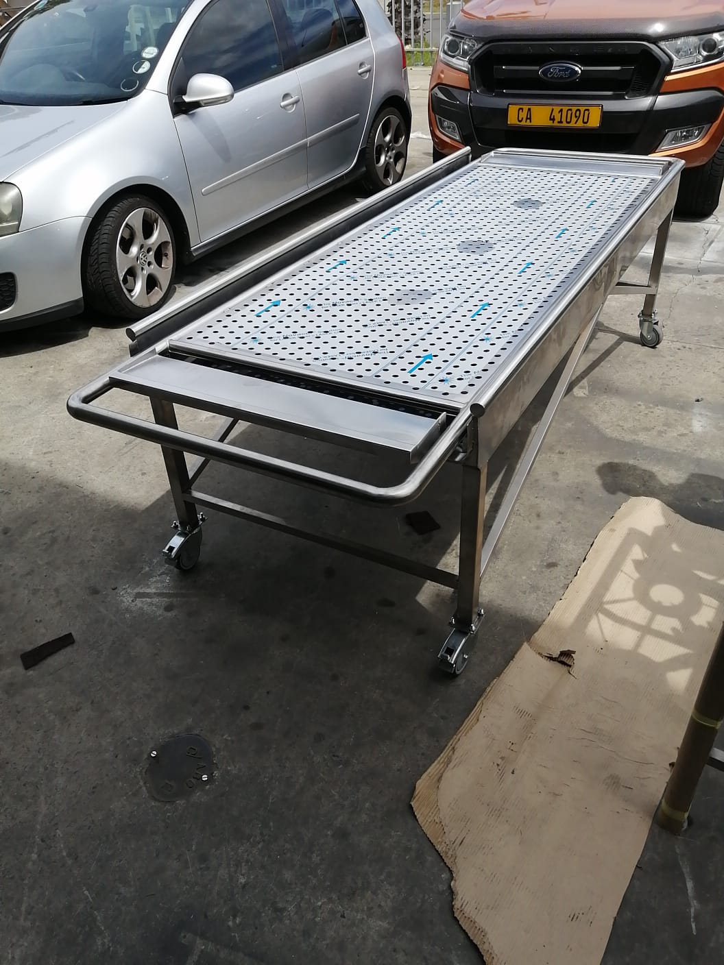 Custom fabricated braai and metalwork