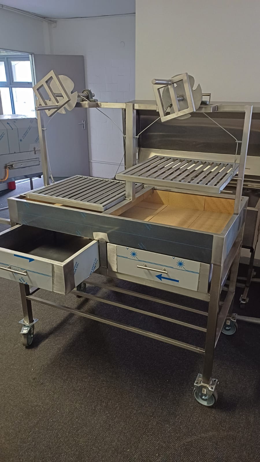Custom stainless steel kitchen fabrication