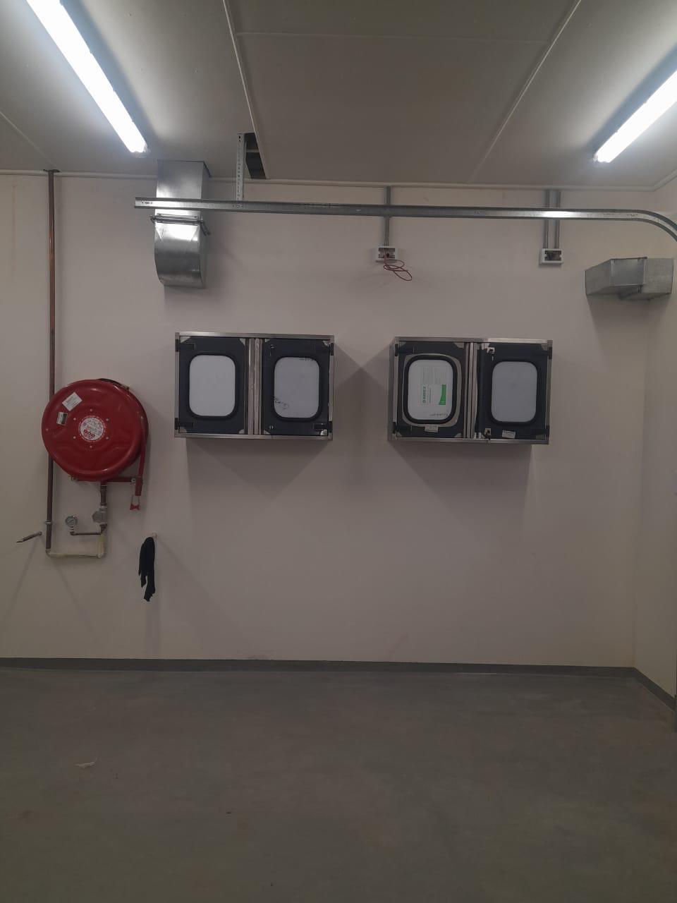 Modular building and fitted interior